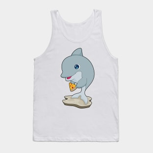 Dolphin Pizza Tank Top